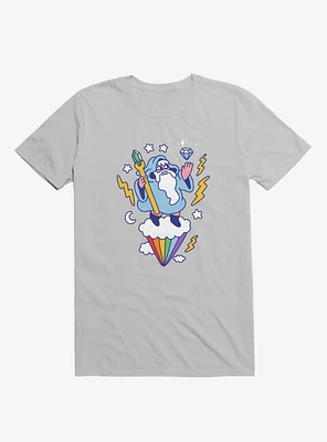 Wizard The Sky Silver T-Shirt