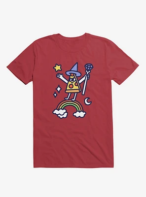 Wizard Pizza Red T-Shirt