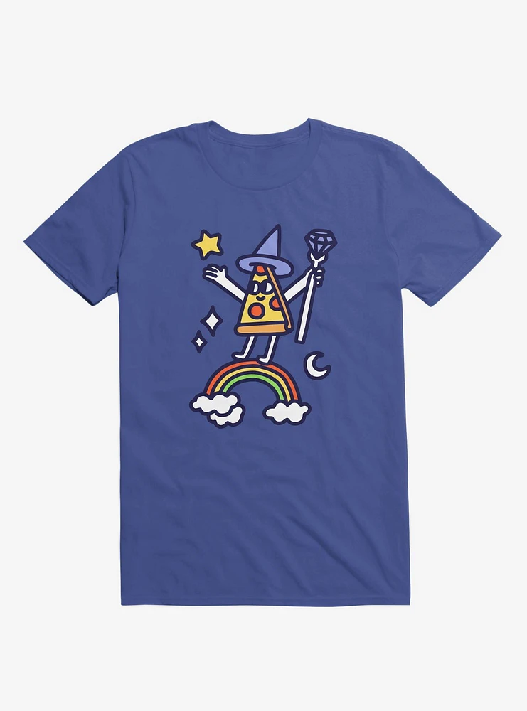 Wizard Pizza Royal Blue T-Shirt