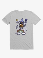 Wizard Pizza Silver T-Shirt