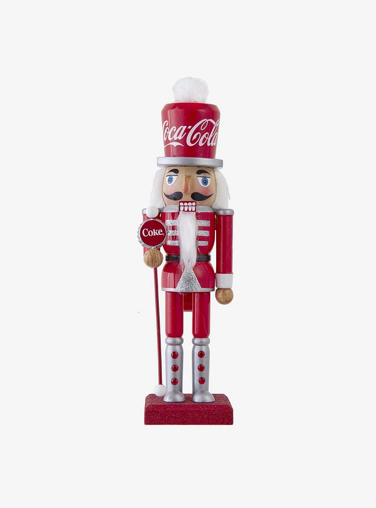 Coke Coca-Cola Wooden Nutcracker