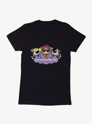 The Powerpuff Girls Team Logo Womens T-Shirt