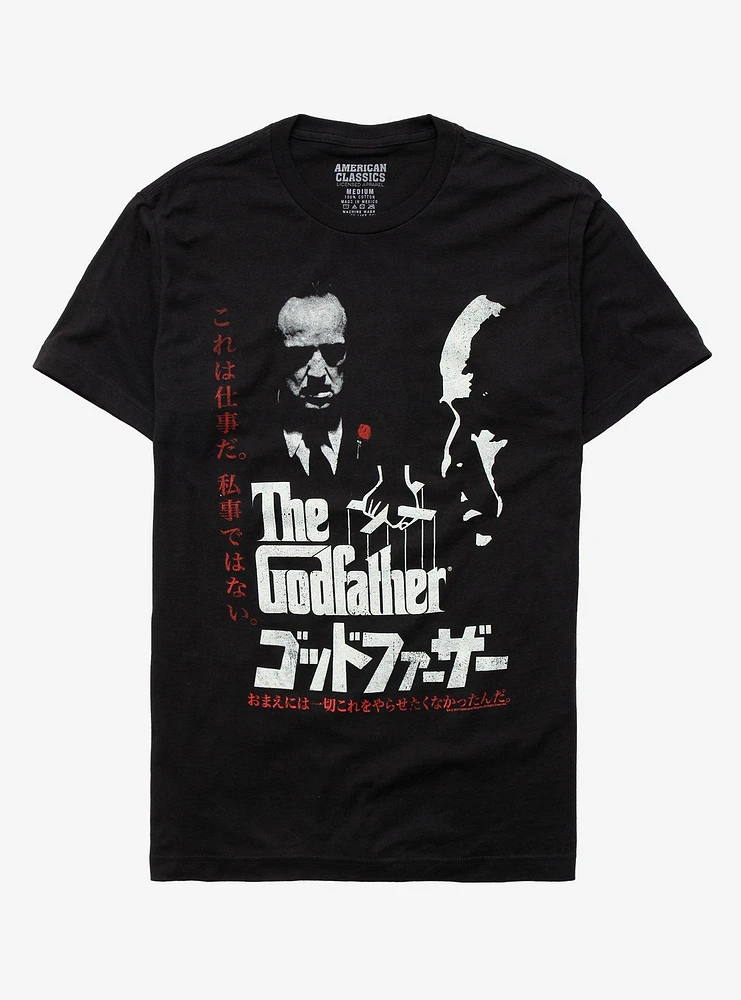 The Godfather Japanese Poster T-Shirt