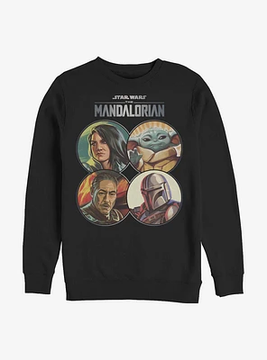 Star Wars The Mandalorian Main Crew Coins Sweatshirt