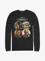 Star Wars The Mandalorian Main Crew Coins Long-Sleeve T-Shirt