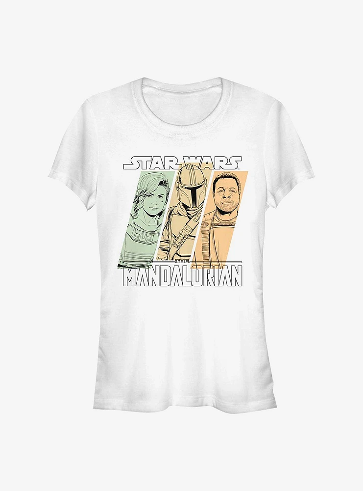 Star Wars The Mandalorian Mando Team Girls T-Shirt