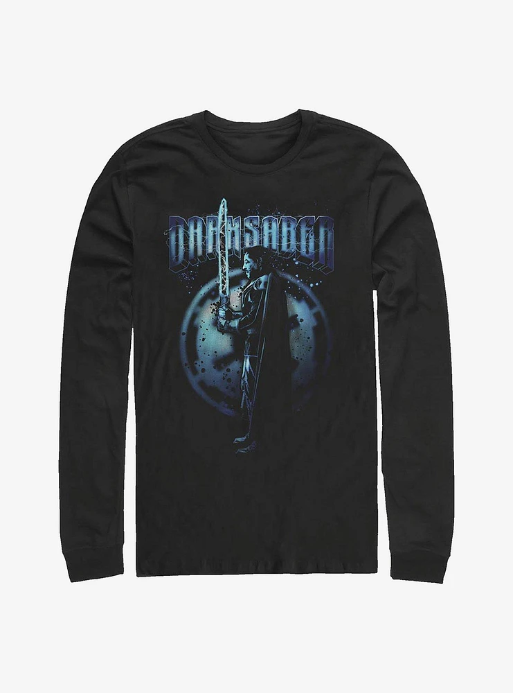 Star Wars The Mandalorian Darksaber Long-Sleeve T-Shirt