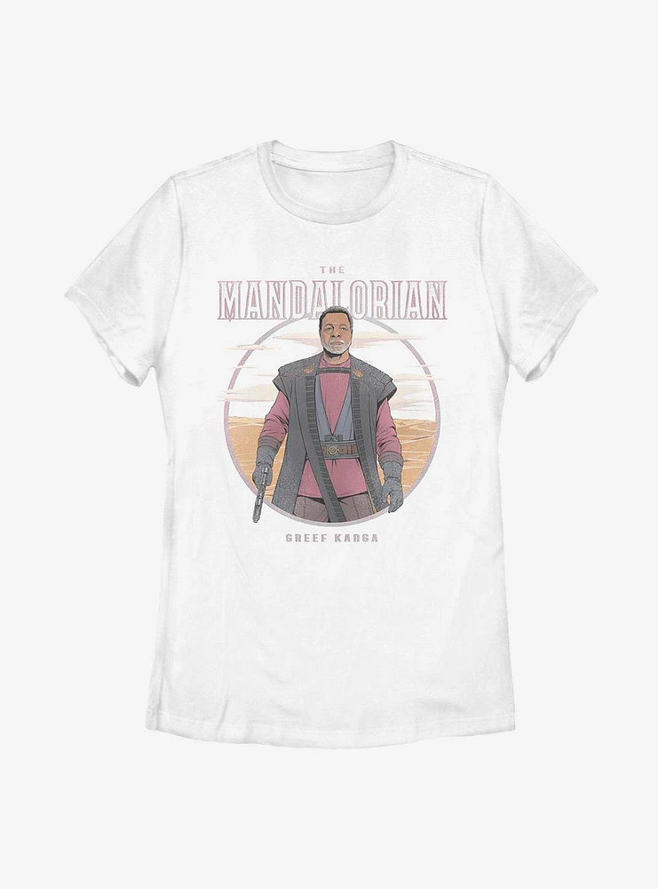 Star Wars The Mandalorian Greef Karga Lonely Womens T-Shirt