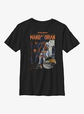 Star Wars The Mandalorian Specs Youth T-Shirt