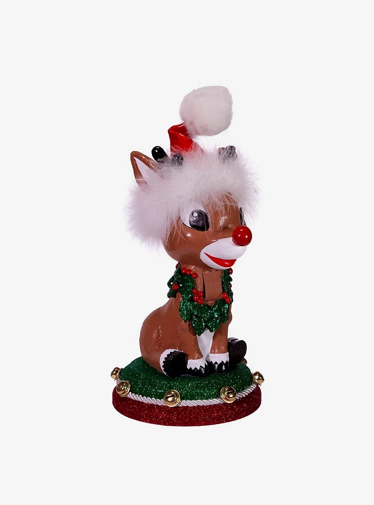 Rudolph The Red-Nosed Reindeer Hollywood Rudolph Nutcracker Figurine