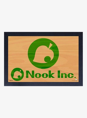 Animal Crossing: New Horizons Nook Inc. Wood Wall Art