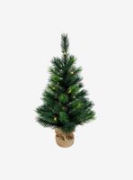 Battery-Operated Miniature Pine Tree