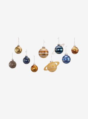 Noble Gems Planet Solar System Ornament Set