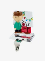 Peanuts Charlie Brown With Doghouse Stocking Holder