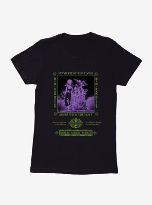 Beetlejuice Never Trust The Living Womens T-Shirt