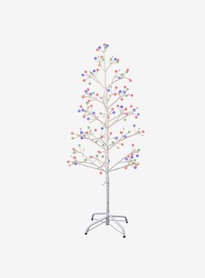 White Birch With Multi-Color 8-Function Lights Four Ft Twig Tree