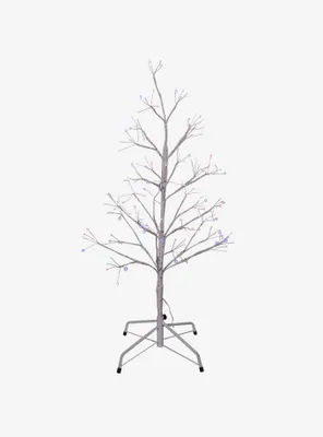 White Birch With Multi-Color 8-Function Lights Twig Tree