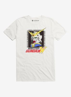 Mobile Suit Gundam Wing Graphic Crew T-Shirt