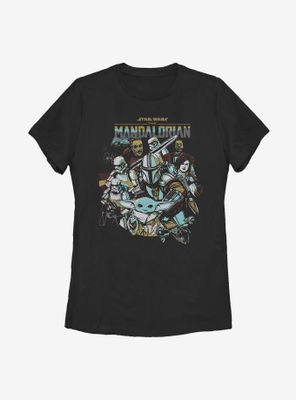 Star Wars The Mandalorian Works Womens T-Shirt