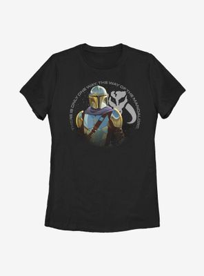 Star Wars The Mandalorian Mandalore Way Womens T-Shirt