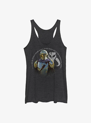 Star Wars The Mandalorian Mandalore Way Womens Tank Top
