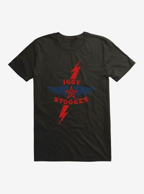 Iggy Pop The Stooges Logo T-Shirt