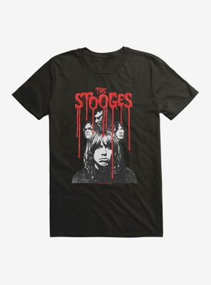 Iggy Pop The Stooges Red Font T-Shirt