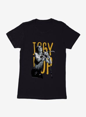 Iggy Pop Singing Womens T-Shirt
