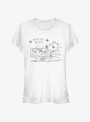 Home Alone Kevin's Plan Girls T-Shirt