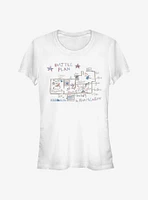 Home Alone Kevin's Plan Girls T-Shirt