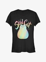 Disney Pixar Soul Cat Pastel Girls T-Shirt