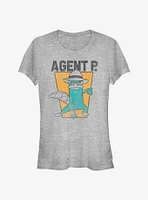 Disney Phineas And Ferb Agent P Girls T-Shirt