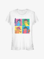 Disney Phineas And Ferb Agent P Pop Art Boxes Girls T-Shirt