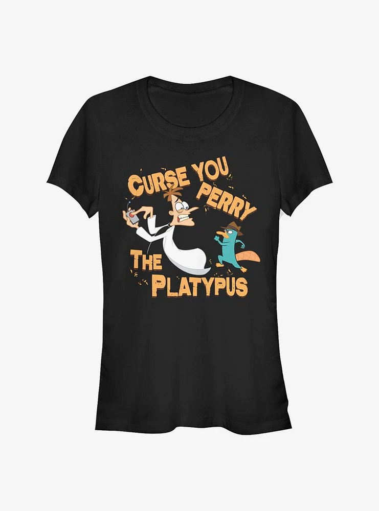 Disney Phineas And Ferb Curse You Girls T-Shirt