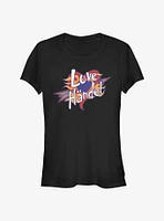 Disney Phineas And Ferb Love Handle Girls T-Shirt