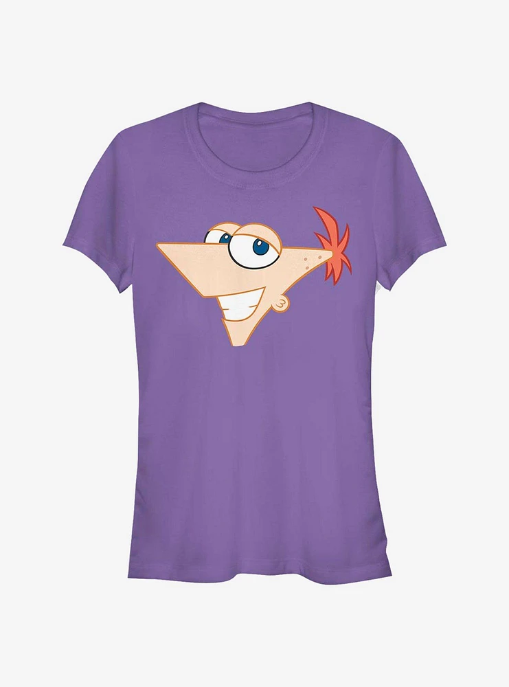 Disney Phineas And Ferb Large Girls T-Shirt