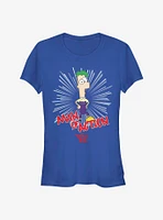 Disney Phineas And Ferb Man Of Action Girls T-Shirt