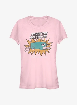 Disney Phineas And Ferb Perry The Platypus Girls T-Shirt