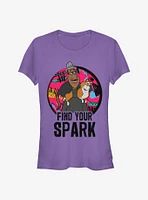 Disney Pixar Soul Earth Joe Girls T-Shirt