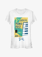 Disney Pixar Soul Piano Fest Girls T-Shirt