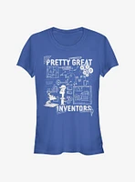 Disney Phineas And Ferb Really Great Inventors Girls T-Shirt