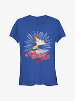 Disney Phineas And Ferb The Plan Man Girls T-Shirt