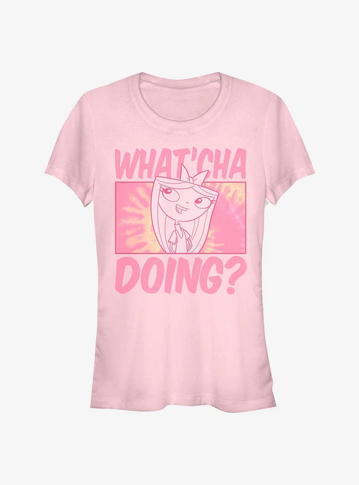 Disney Phineas And Ferb What'cha Doing Girls T-Shirt