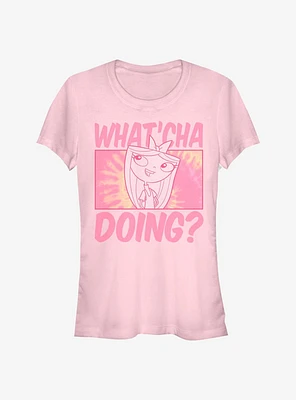 Disney Phineas And Ferb What'cha Doing Girls T-Shirt