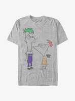 Disney Phineas And Ferb Boys Of Summer T-Shirt