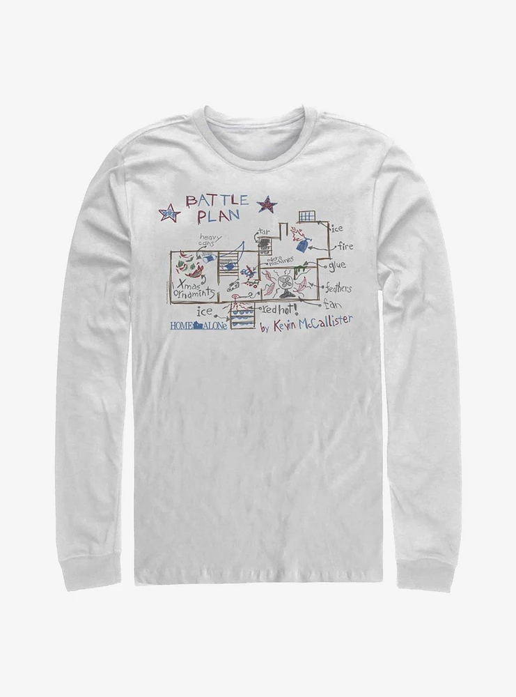 Home Alone Kevin's Plan Long-Sleeve T-Shirt