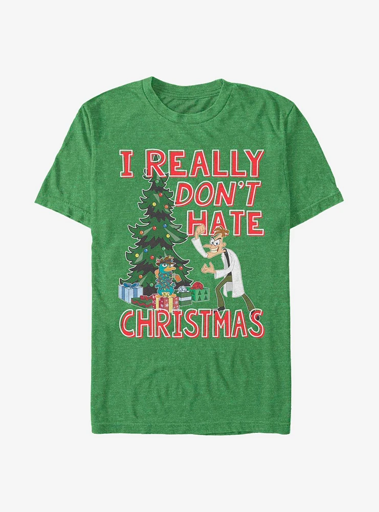 Disney Phineas And Ferb Doof Christmas T-Shirt