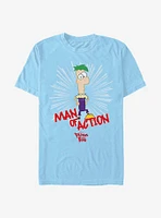 Disney Phineas And Ferb Man Of Action T-Shirt