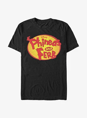 Disney Phineas And Ferb Oval Logo T-Shirt