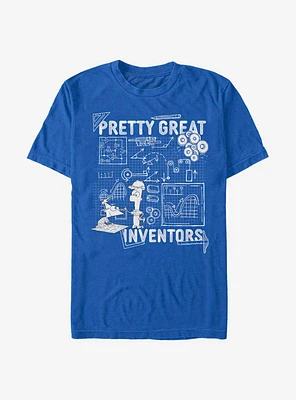 Disney Phineas And Ferb Really Great Inventors T-Shirt